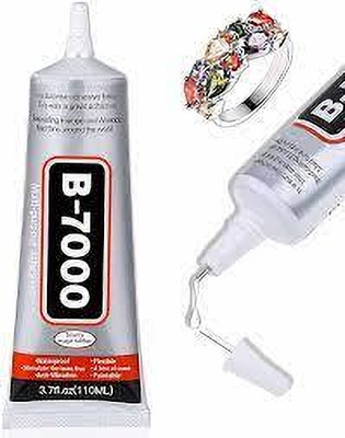 BUKU B7000 Glue Fabric Glue for Embroidery and Aari Work, for Cloth 50ML-Clear Adhesive(50 ml)