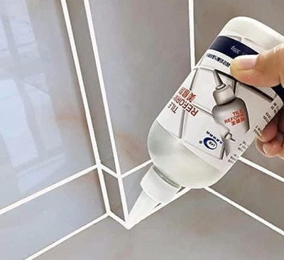 Shivatva iles Gap Filler Waterproof, Gap Sealant, Grout, White Cement Paste Tube Adhesive(280 ml)