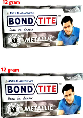 Shyam Sarowar BondTite Metallic - Astral Adhesive - 12 grams - Pack of 2 Adhesive(24 g)