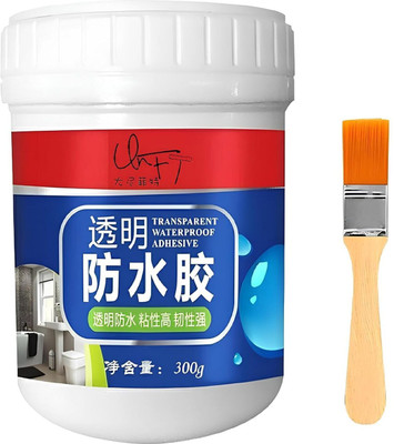 JERITO Transparent Waterproof Glue for Roof Leakage Solution Crack Filler(300 g)