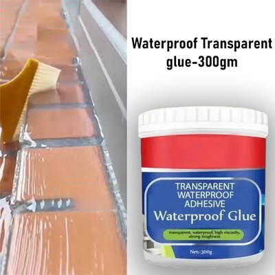 ATHARVTAX Waterproof Proof Glue|Just brush on. Seals water, cracks, and bonds Adhesive(300 g)