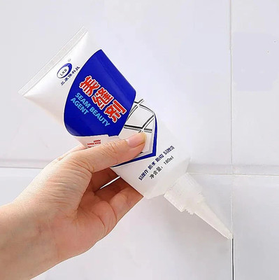 maukir White Cement Grout Paste Tube for Joints, Cracks Adhesive(180 ml)