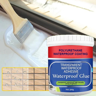 Qwera Invisible Crack Seal Glue for Roof Water Leakage Solution Strong Crack Filler Adhesive(300 g)