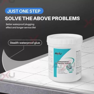 highbond Waterproof Glue roof top crack seal agent Clear Gel Bathroom Concrete Adhesive Adhesive(300 ml)