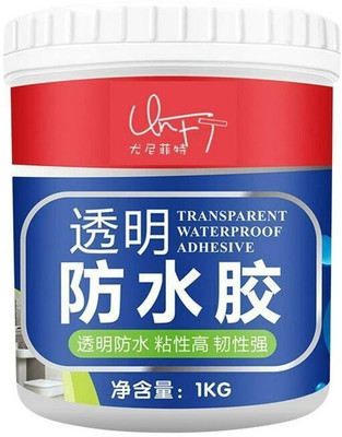 ZENIX CREATION Transparent Waterproof Glue with Brush For Roof Leakage Sealant Adhesive(300 g)