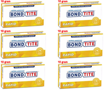 Shyam Sarowar BondTite Rapid - Astral Adhesive - 10 grams - pack of 6 Adhesive(60 g)