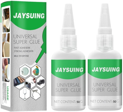 PERIZONE Universal Super Jaysuing Adhesive Glue | High Strength Oily Instant Glue (2pc) Adhesive(50 ml)