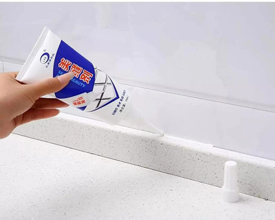 SHARPNAL Tile Crack Grout Gap Repair Water Resistant Silicone Sealant DIY Home Repair Adhesive(180 ml)