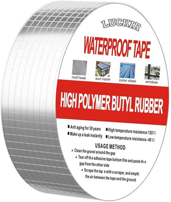luckir Super Strong Waterproof Permanent Repair Aluminum Butyl Tape Adhesive Adhesive(400 g)