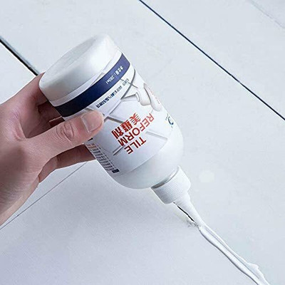 NKK TRADERS Waterproof Tile Gap/Crack/Grout Filler Water Resistant Silicone Sealant for DIY Home Sink Gaps/Tiles Gaps/Grouts Repair Filler Tube Adhesive(180 ml)