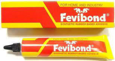 Fevibond Synthethic Rubber Based Adhesive 50 Ml Tube (Pack of 2 Pcs) Adhesive(50 ml)
