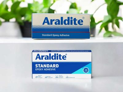 Araldite Klear 180g (R & H 90 g), Fast Setting Transparent Epoxy Adhesive_51 Adhesive(180 g)