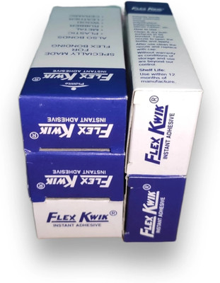 Pidilite Industries Ltd Flex Kwik instant special pack of 5 Adhesive(100 ml)