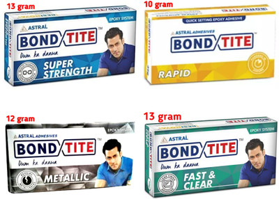Shyam Sarowar Bond Tite Combo Pack - 4 Types of Bond Tite - SRMF - Pack of 1 Adhesive(20 ml)