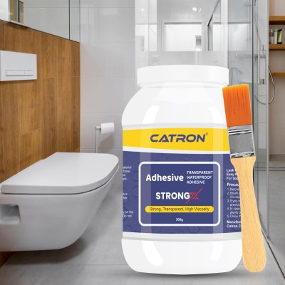 Catron Transparent StrongX Waterproof Glue for Wood ,Tiles, Bathroom & more Adhesive(300 g)