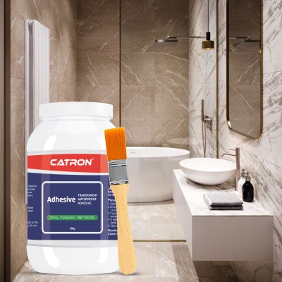 Catron Transparent Waterproof Strong Glue for for Leak, Crack, Wood ,Tiles, Bathroom Adhesive(300 g)