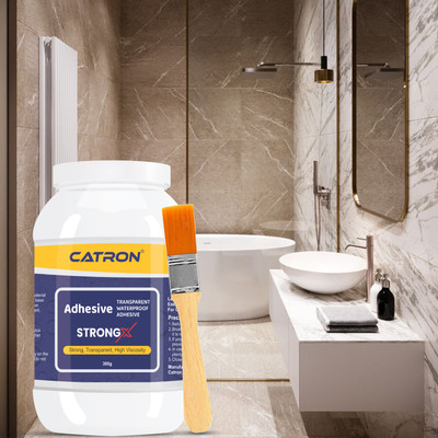 Catron Transparent Waterproof Glue StrongX for Leak, Crack, Wood ,Tiles, Bathroom Adhesive(300 g)
