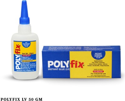 POLYFIX Fast Curing LV For General Purpose 50 ML Pack of 20 Adhesive(50 ml)