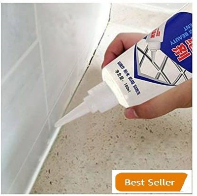 My Machine MM94 Tiles Gap Filler Waterproof Crack Grout Gap Filler Agent Water Resistant Adhesive(180 ml)