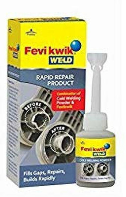 FEVIKWIK Weld (15 Gram Weld + 2 Gram Adhesive Powder) Pack of 10 Adhesive(17 g)