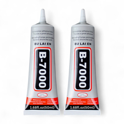 ADW CRAFT'S B-7000 Multi-Purpose Adhesive Glue – Strong,Waterproof,Clear Bond,50ML,PO 2 Adhesive(50 ml)