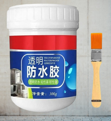 gatisathamaimpex Transparent Waterproof Glue for Roof Water Leakage Solution Adhesive (300 g) Adhesive(0.3 g)