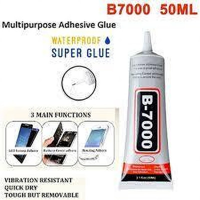 BUKU Bulaien Multipurpose B7000 Transparent Clear glue (50ml ) Adhesive(50 ml)