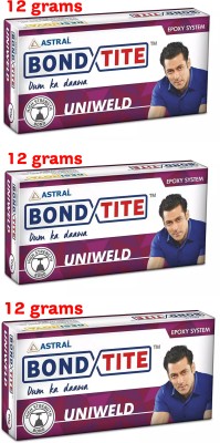 Shyam Sarowar BondTite Uniweld - Astral Adhesive - 12 grams - pack of 3 Adhesive(36 g)