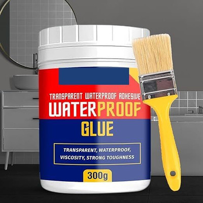ZENIX CREATION Crack Seal Agent Roof Water Leakage Solution Transparent Glue Waterproofing Adhesive(300 g)
