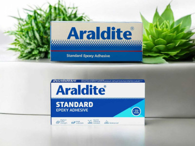 Araldite Klear 180g (R & H 90 g), Fast Setting Transparent Epoxy Adhesive_42 Adhesive(180 g)