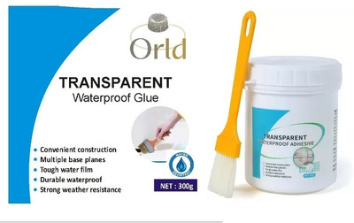 Preeti Enterprises Waterproof Repair & Sealant Leak Seal Rubber Coating Crack Filler(300 g)