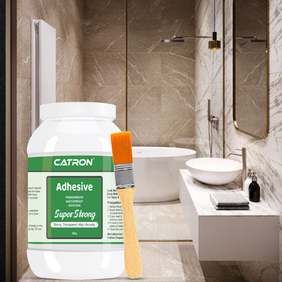 Catron Transparent Waterproof Glue Super Strong for Leak, Crack, Wood ,Tiles, Bathroom Adhesive(300 g)