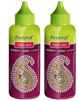 Fevicryl Pidilite-Fabric-glue(80gram-pack of 2) Adhesive(80 g)