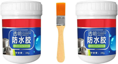 JERITO Crack Seal Agent Roof Water Leakage Solution Transparent Glue Waterproofing K6 Adhesive(300 g)