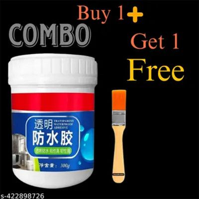YNV TRADER Invisible Waterproof Glue for Roof Leakage Crack Seal Agent Strong Crack Filler Adhesive(300 g)