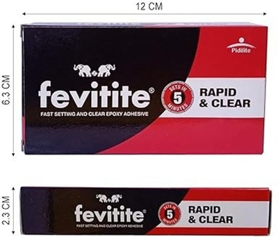 Implemental Fevitite Rapid And Clear (Pack of 2) Adhesive(36 g)