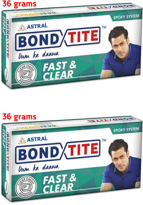 Shyam Sarowar Bind Tite Fast and Clear 36g - Pack of 2 Adhesive(72 ml)
