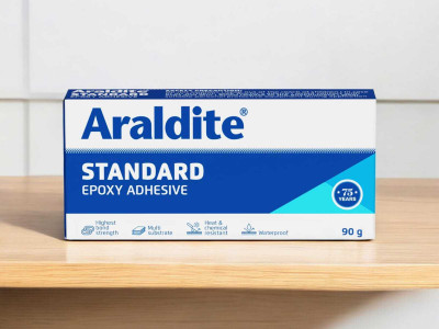 Araldite Klear 180g (R & H 90 g), Fast Setting Transparent Epoxy Adhesive_33 Adhesive(180 g)