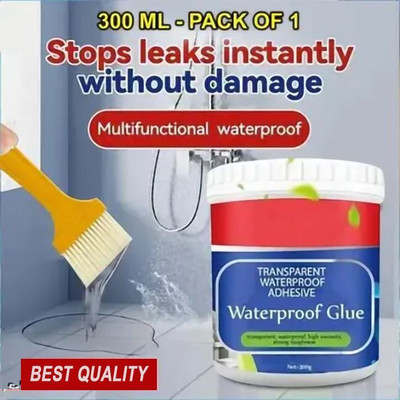 ATHARVTAX Transparent Waterproof Crack Seal Glue 300 gm Adhesive(300 g)