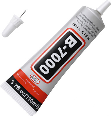 lacetex B-7000 Multi-Purpose Strong Adhesive Glue Waterproof Clear Bond 110ml Adhesive(110 ml)