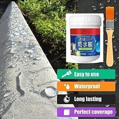 ziyansh Transparent Waterproof Glue for Roof Leakage Crack Seal Adhesive(300 g)