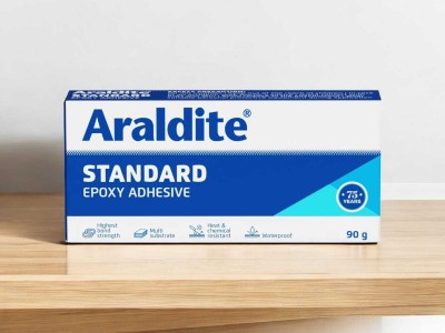 Araldite Klear 180g (R & H 90 g), Fast Setting Transparent Epoxy Adhesive_27 Adhesive(180 g)