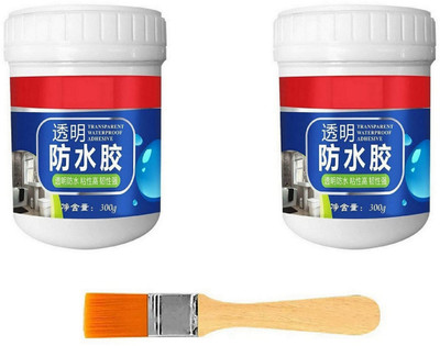 WATER GLUA Crack Seal Agent Roof Water Leakage Solution Transparent Glue Waterproofing K7 Adhesive(300 g)