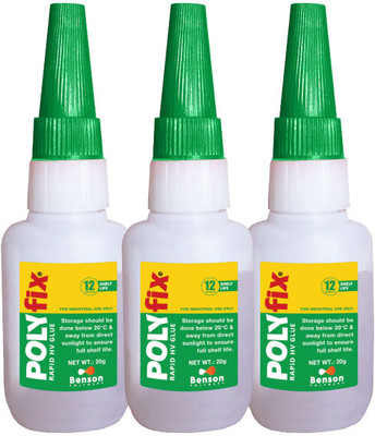 POLYFIX Instant Glue High Viscosity for Art & Craft Adhesive Adhesive(30 g)