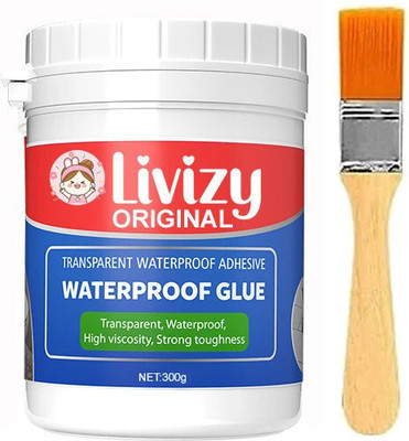 gatisathamaimpex Transparent Waterproof Sealant Glue Anti-Leakage Crack Seal Adhesive(300 g)