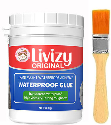 JAIMI Transparent Waterproof Sealant Glue Anti-Leakage Crack Seal Adhesive(300 g)