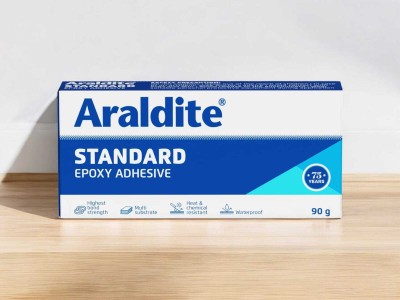 Araldite Klear 180g (R & H 90 g), Fast Setting Transparent Epoxy Adhesive_05 Adhesive(180 g)