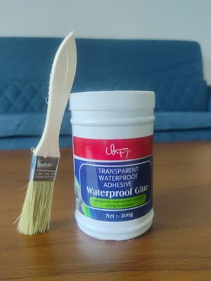 STORE MMART STICKY HEAT Waterproof Transparent Crack Seal Glue with brush Leaking Sealant Adhesive(300 g)