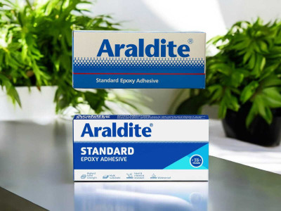 Araldite Klear 180g (R & H 90 g), Fast Setting Transparent Epoxy Adhesive_09 Adhesive(180 g)
