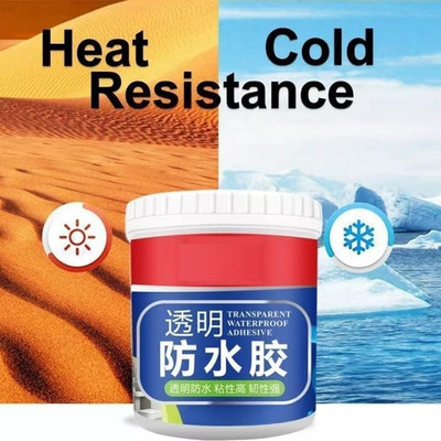 Glocal Web Invisible Waterproof Glue for Indoor & Outdoor Water Leakage Strong Solution W39 Adhesive(300 g)